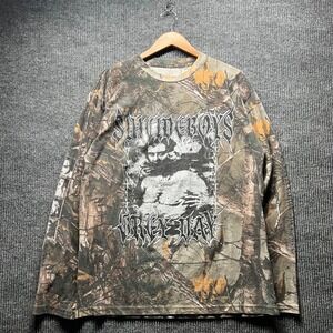 G59 Records Suicideboys Long Sleeve Mens Large Realtree Camo Grey Day Rap